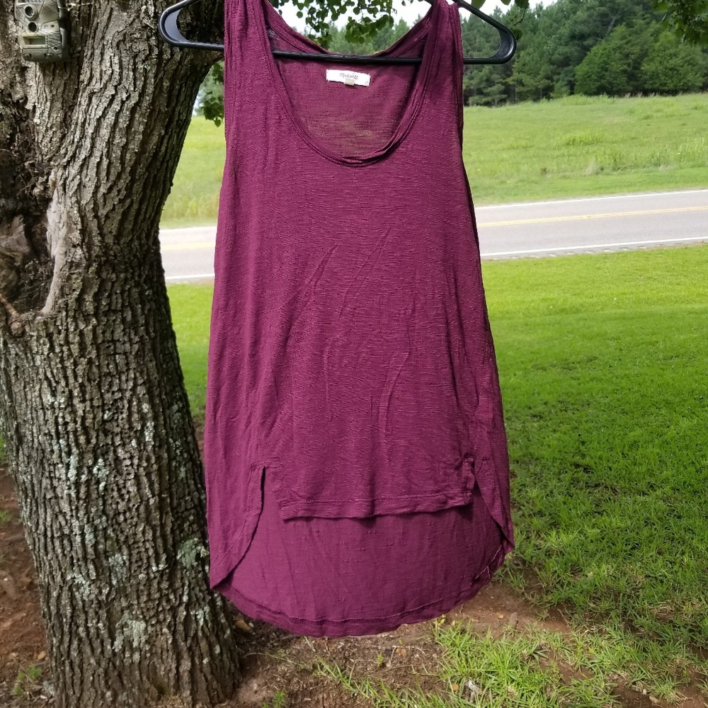 Madewell Hi-Lo Tank Top Size S